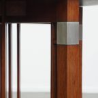 Mooie En In Goede Staat Verkerende Ronde Art Deco Schuitema Design Bijzet/ Salontafel thumbnail 8