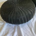 2 X IKEA - Hocker - Ottoman - Vintage - Kunststof - Zweden - 90s thumbnail 5