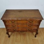 Vintage Queen Ann Ladekastje Ladekast, Commode Dressoir Badkamermeubel 003 thumbnail 5