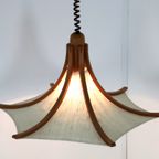 Domus Hanglamp Vintage Lamp Teak Houten thumbnail 13