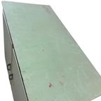 Vintage Muntgroen Formica Kastje / Commode thumbnail 5