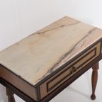 Italian Mid-century Pair Of Nightstands, 1950’s thumbnail 8