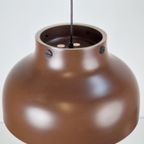 Set 2 Vintage Super Jumbo Hanglamp Denmark Nordisk Solar '60 thumbnail 2