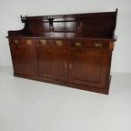 Engelse Mahoniehouten Dressoir / Dressoir Uit Het Begin Van De 20E Eeuw - Camp Van Messing thumbnail 2