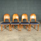 Set Met 4 Eetkamerstoelen – Holstebro Denmark – Jaren 70 thumbnail 13