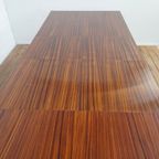 Extendable Rosewood Dining Table By Van Den Berghe Pauvers thumbnail 8