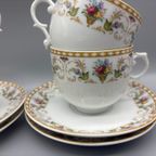 Furstenberg Set Kop En Schotels 8 Delig 50'S thumbnail 5