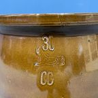 KOTARBAU Keramische fermentatiepot, 1 l, keramische vat, steengoedpot, komkommerpot, zuurkoolpot, steengoed, inmaakpot, steengoed pot, aardewerk pot, aardewerk pot, aardewerk, aardewerk, aardewerk