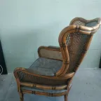 Vintage Giorgetti Wingback Jaren 70 Fauteuil thumbnail 10