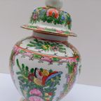 Vintage Chinese Gember Pot.famille Rose thumbnail 11