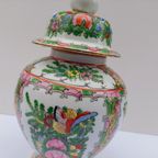 Vintage Chinese Gember Pot.Famille Rose thumbnail 11