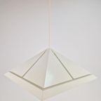 Vintage Hanglamp Dijkstra Lamp Metaal Pyramide 1970 Vierkant thumbnail 14