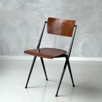 Pyramide Stoel Wim Rietveld Vintage Design Ahrend De Cirkel thumbnail 2