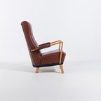 O.H Sjögren Lounge Chair / Fauteuil ‘Seat Up’ thumbnail 4