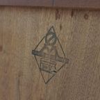 Vintage Deense Klep Kast | Wandkast | Teak Fineer thumbnail 15
