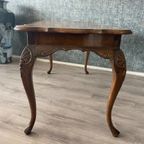 Antique Wooden Side Table thumbnail 6