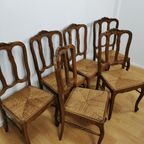 Set Brocante, Landelijke Eettafelstoelen, Stoelen Set Prijs thumbnail 6