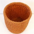 * Vintage Bloempot Sisal Palm Pot Jaren 60 Prullemand Retro thumbnail 2
