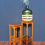 Vintage Bijzettafeltje, Lectuur Tafeltje, Sidetable, Krukje thumbnail 24