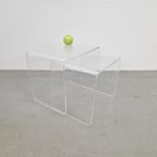 Mimiset Bijzettafels Nesting Tables Acryl Plastic Space Age thumbnail 5