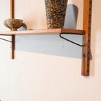 Vintage Wandsysteem Teak Denemarken thumbnail 12
