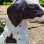 Handmade Midcentury Porseleinen Beeld, Italy Pointer Hond😍 thumbnail 7