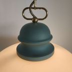 Schitterende Retro/vintage (elektrische) Mushroom 'olielamp' Plafondlamp Met 2 Lichtbronnen thumbnail 6