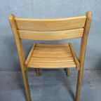 4x 1980’s Beukenhouten Stoelen thumbnail 7