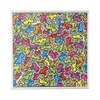 Keith Haring Untitled 1988 Lem Art Group Italy Baby’S Offset Print Ingelijst thumbnail 8