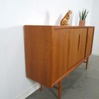 Teak Deens Design Sideboard Axel Christensen Denmark Vintage thumbnail 13