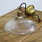 Art Deco Holophane Hanglamp thumbnail 11