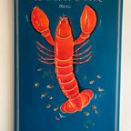Schilderij Lobster Menu thumbnail 6