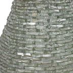 Vintage Pyramide Lamp - Opgebouwd Uit Stukjes Glas - Modern - Glas En Metaal - Frankrijk - 70'S thumbnail 5