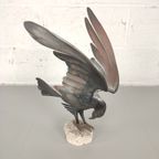 Metalen Sculptuur Van Een Roofvogel thumbnail 7