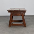 Antique Wooden Side Table With Drawer, 18th Century thumbnail 4