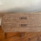 Lange Ranke Bank Kerkbank Eiken 153 Cm. Frans thumbnail 8