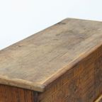 Beschilderde Antieke Bruidskist thumbnail 5