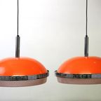 Space Age Kunststof Ufo Plafondlamp *** Massive *** Belgium Design thumbnail 11