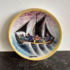 Arabia Wandtegeltje Sailing Boat thumbnail 2