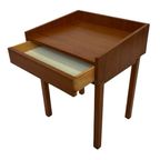 Vintage Teakhouten Bijzettafel Nachtkastje 60's Teak thumbnail 2