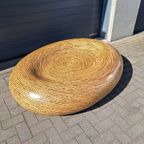 Unieke Jaren '70 Vintage Fiberglas Salontafel, Een Echte Eye-catcher! thumbnail 9