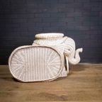 Wicker Elephant Sidetable thumbnail 8