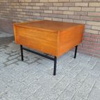 Jaren 60 Teakhouten Salontafel Met Klep thumbnail 5