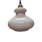 Vintage Hanglamp Met Glazen Opaline Kap thumbnail 9