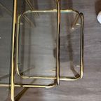 Messing Met Glazen Mimi Set Nesting Tables thumbnail 7