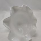 Diamond Point White Pressed Glass thumbnail 6