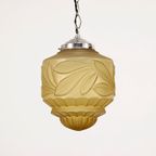 Antieke Art-Deco Hanglamp thumbnail 4