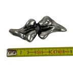 Handmade - Organic Shaped Drawer / Door Pull Or Handle - Casted Aluminum (New Old Stock) - Made I thumbnail 6