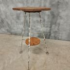 Oude Plantentafel Sidetable Statafel 105 Cm Hoog thumbnail 8