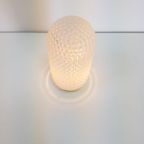 Vintage Peill & Putzler Plafondlamp Glas Goud Lamp '60 thumbnail 5